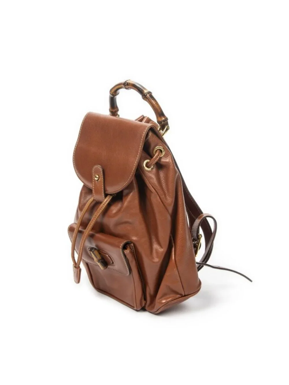 Gucci Minibumbu Backpack Brown Smooth Calfskin